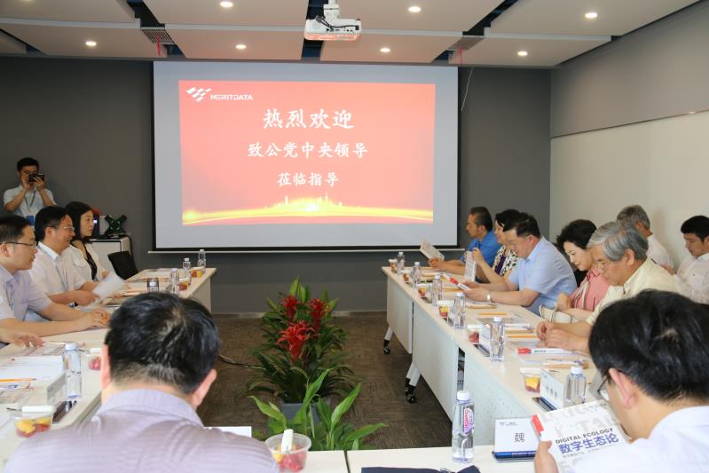 致公黨中央調(diào)研組一行蒞臨美林?jǐn)?shù)據(jù)考察指導(dǎo)